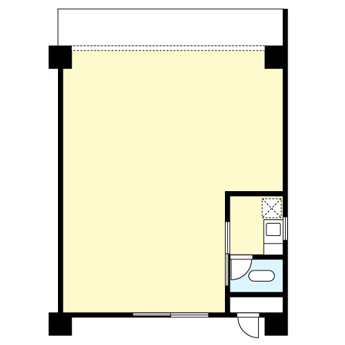 １階店舗間取り