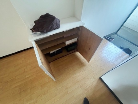 福田ビルの玄関