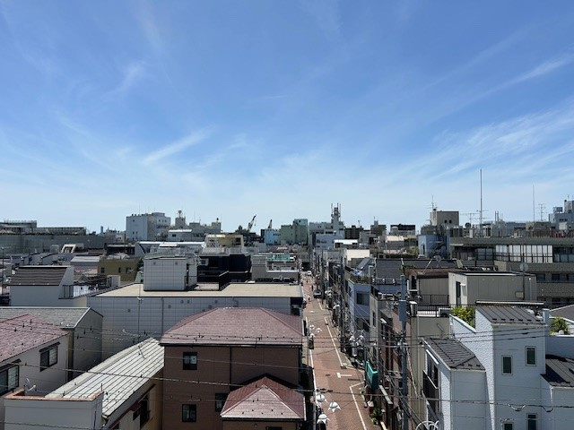 上板橋カーネルの展望|前面に遮るものがないため遠くまで見渡せます