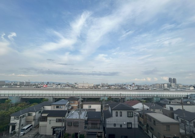 堺市の中古マンション│ファミール堺の展望|バルコニーからの眺め