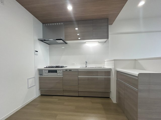 堺市の中古マンション│ファミール堺のキッチン|システムキッチン　食器洗浄乾燥機ございます！