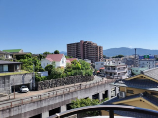 【展望】 | バルコニーからの景色は風情のある景観が広がっています