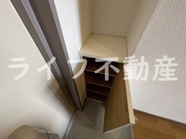 アーネストの収納|専用の収納スペースです