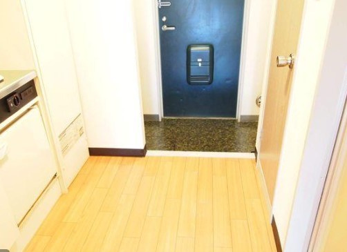 神栖市　1棟マンションの玄関
