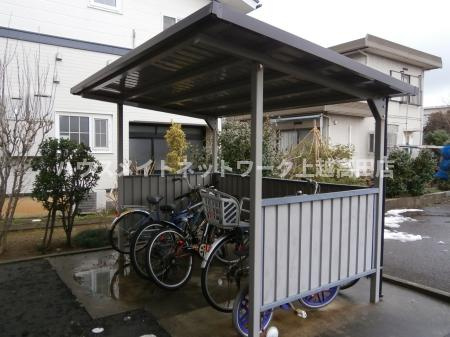 パークハウスＵのその他共用部分|駐輪場