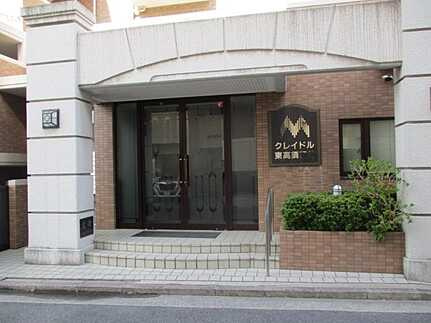 クレイドル東高須駅前のエントランス