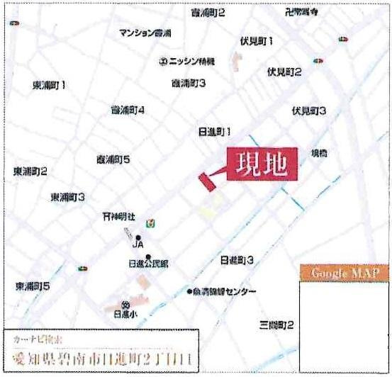 碧南市日進町第6　全6棟・5号棟のその他|交通アクセス図です。