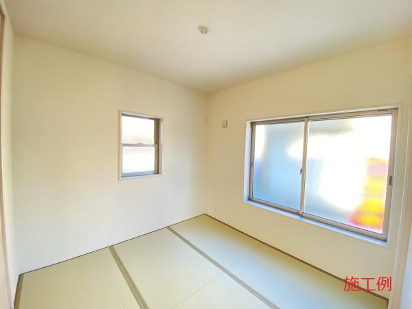 碧南市住吉町2期　全2棟・1号棟の和室|施工例