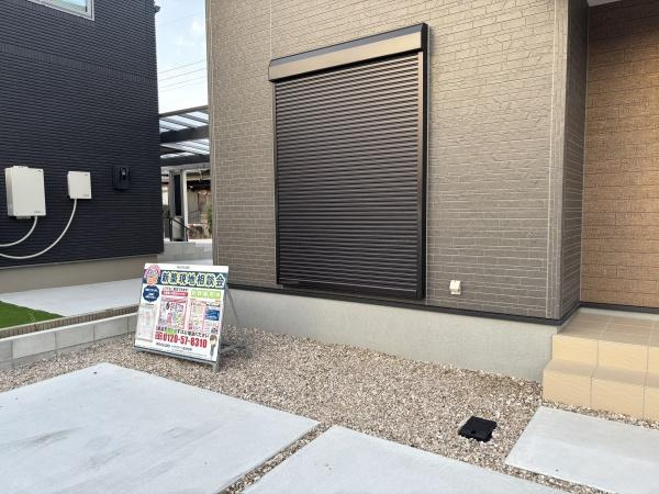 碧南市住吉町2期　全2棟・1号棟の庭|草花で飾れるお庭。