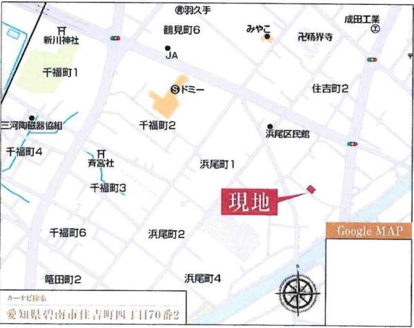 碧南市住吉町2期　全2棟・1号棟のその他|交通アクセス図です。