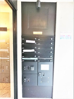 【その他共用部分】 | フォセット中村橋 | メールボックス、宅配ボックスです