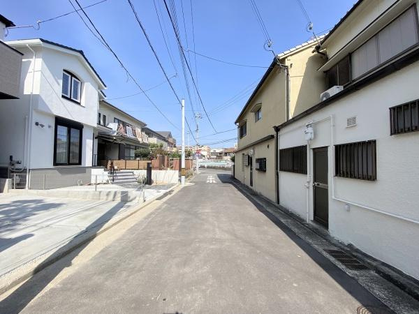 【前面道路含む現地写真】 | 垂水区清水通　1期1棟　新築戸建