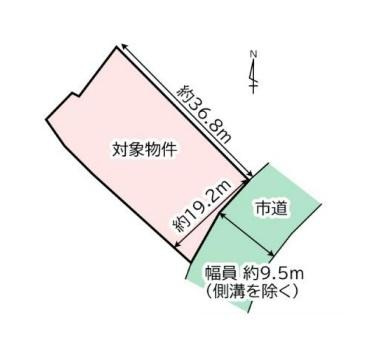 岩出市安上　土地の土地図