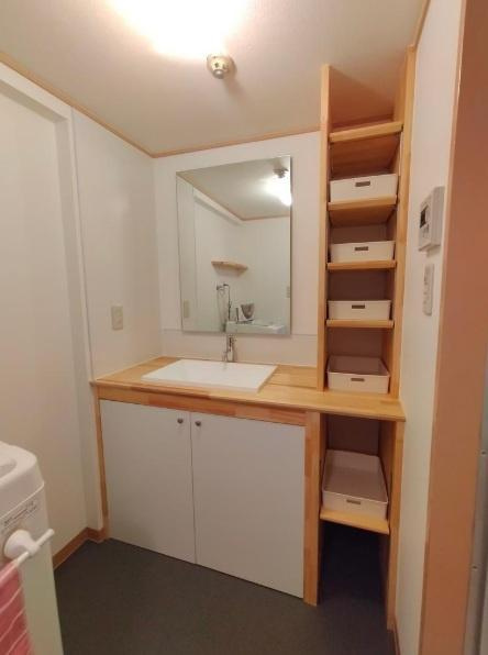 和歌山セントポリアの独立洗面台