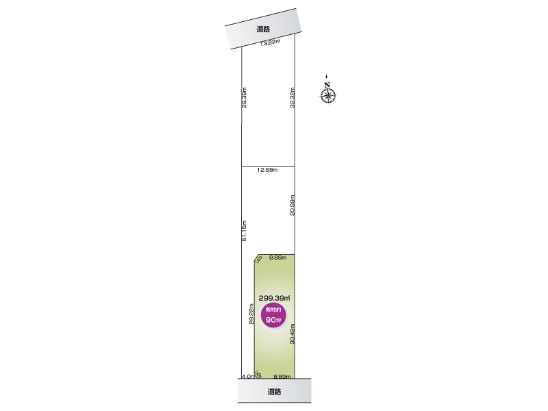 【3号地:区画図】