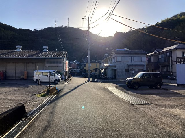 高知市高見町建売④の前面道路含む現地写真