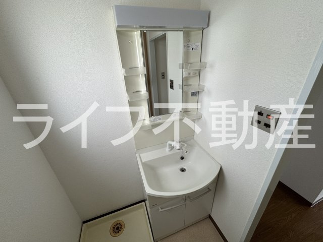 サンライズ長田の洗面所|使いやすい洗面所です