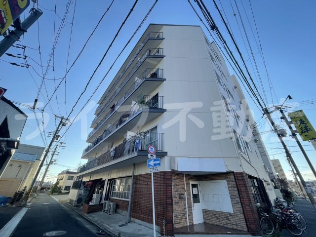 サンライズ長田の外観|落ち着いた雰囲気の外観です