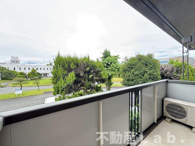 エクレール・ヴェルドミール　A棟のバルコニー