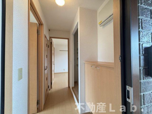 エクレール・ヴェルドミール　A棟の玄関