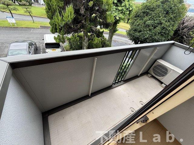 エクレール・ヴェルドミール　A棟のバルコニー