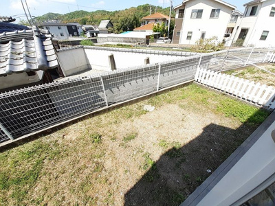 【庭】 | アメニティー北平野Ａ | お庭の付いた物件です