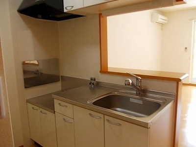 【キッチン】 | メゾン・カルムⅠ | きれいなキッチンです