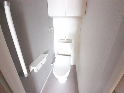 【トイレ】 | スタービレⅤ | ゆったりとした空間のトイレです