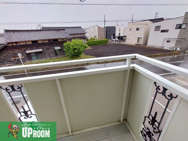 サニーサイドコーポ外堀のバルコニー