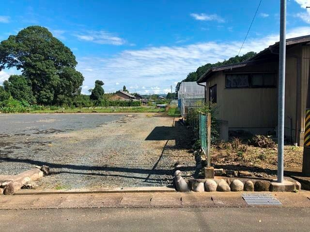 売地　新城市日吉字坊字田74番、75番の外観|現地写真　雑種地：現況： 953.11㎡（約288.31坪）雑種地部分建築不可
