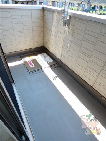 リッツレジデンス　Ｂのバルコニー