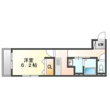 リッツレジデンス　Ｂの間取り
