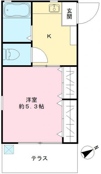 【間取り】 | ライフ大勝Ⅱ