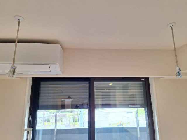 (シニア限定)Calme　westの設備|室内でもしっかり乾きます！物干しフック