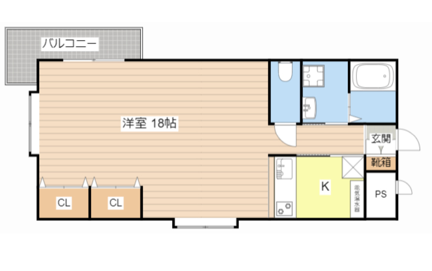 草津市笠山3丁目　一棟売マンションの間取り