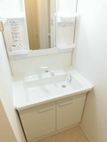 【洗面所】 | クオーレ | スペースが確保できる洗面所です