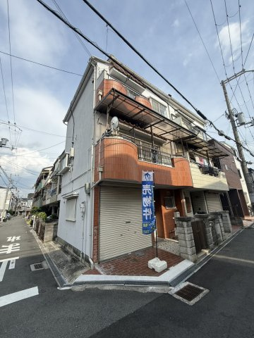 南上小阪　中古戸建　1580の前面道路含む現地写真