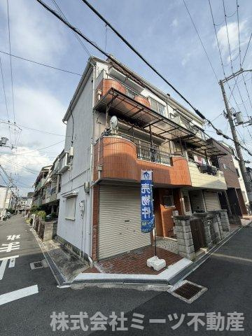 南上小阪　中古戸建　1580の前面道路含む現地写真