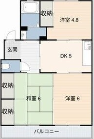 湫マンション　　刈谷市の賃貸ならクラスホーム刈谷店の間取り
