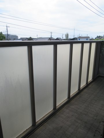 フォレストⅡのバルコニー