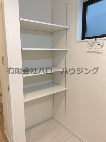 【収納】 | PLAISIR荒木町　新築戸建 | 脱衣所・洗面