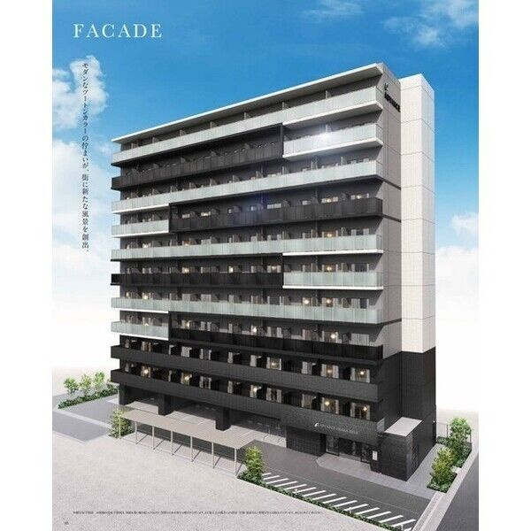 アドバンス大阪リーヴァの外観