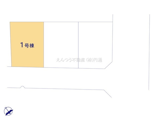 平町1期の区画図