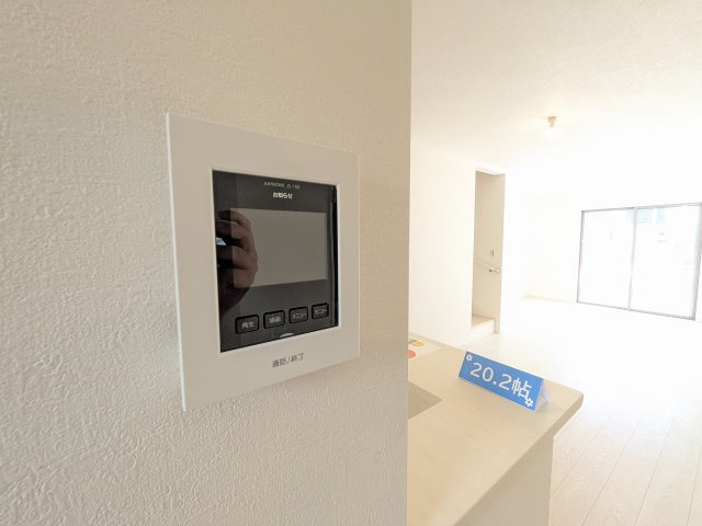八王子市　館町　新築一戸建て　４期のセキュリティ|～TVモニター付インターホン　訪問者の確認に便利です～