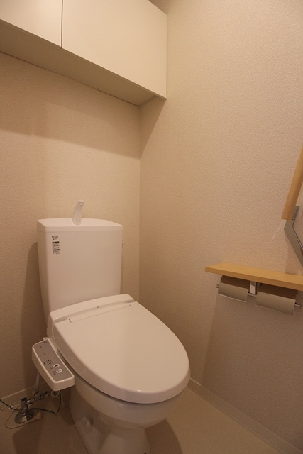 パインフォレスト国分【キャッシュバック対象物件】のトイレ|シンプルで使いやすいトイレです