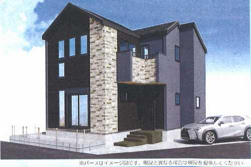 鎌倉市稲村ガ崎1期　新築戸建全1棟　1号棟の外観