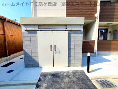 【その他共用部分】 | ジーメゾン鳳南クレール | 敷地内ゴミ置き場
