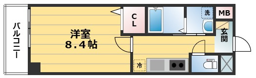 ガーレ花園の間取り