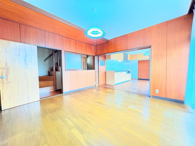 荒木町白口貸家の居間・リビング