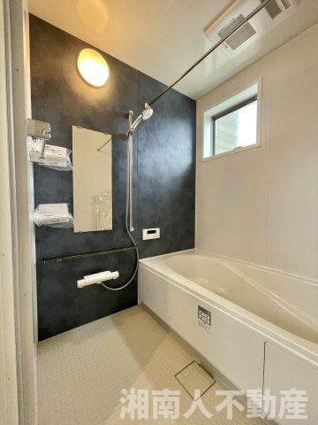 藤沢市亀井野４丁目１７－２３新築戸建の浴室|きれいなお風呂です